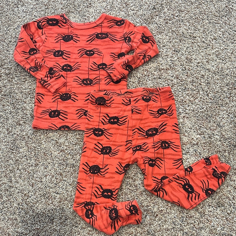 GAP Kids Red Spider Print Pajama Set